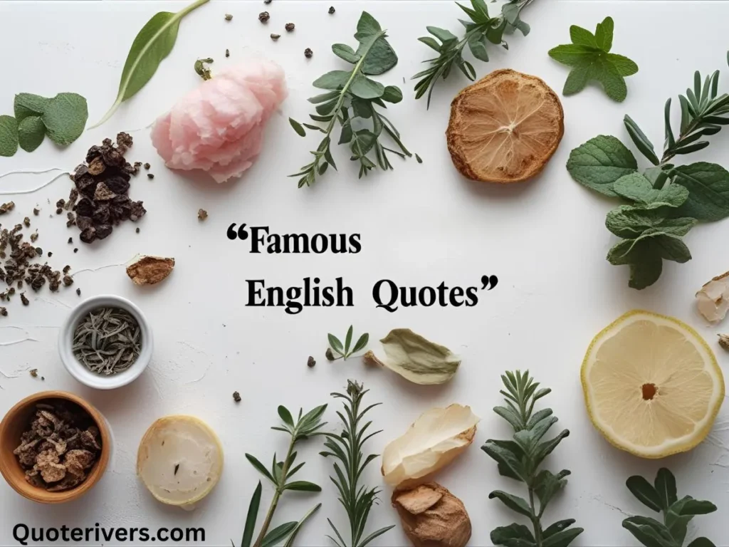 Famous English Quotes