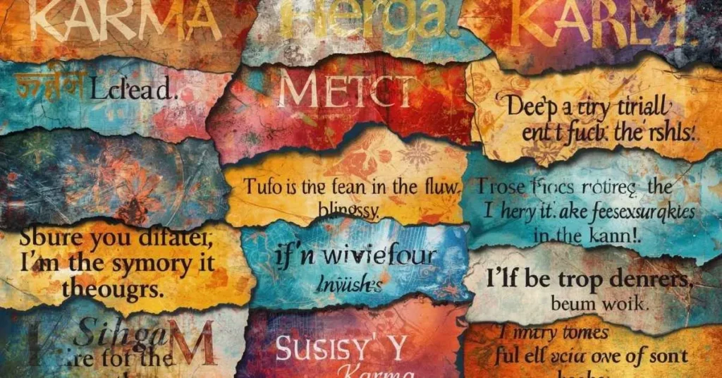 Karma Life Lesson Quotes