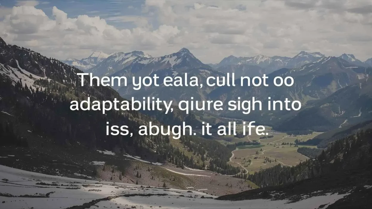Adaptability Quotes
