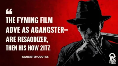 Gangster Quotes
